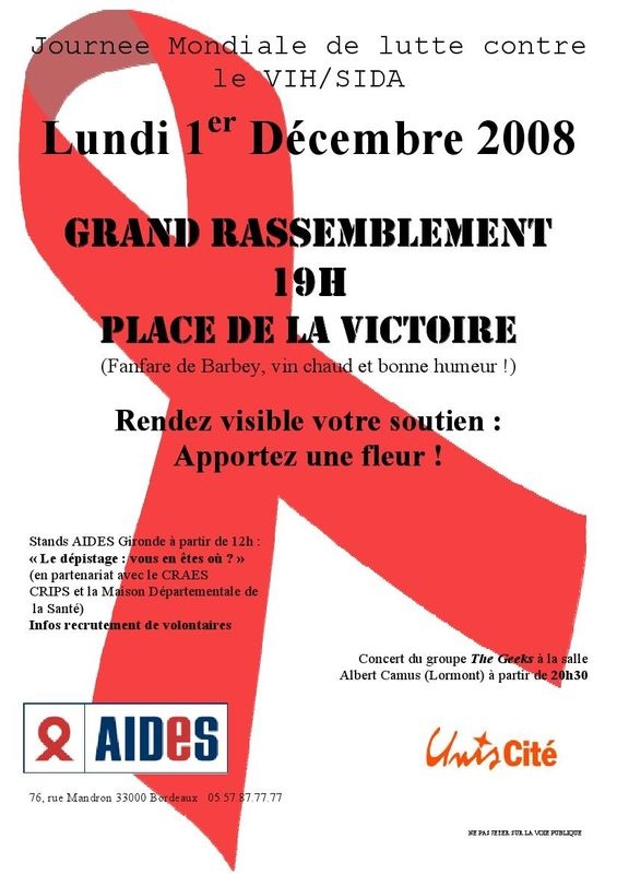 Affiche Aides 2008